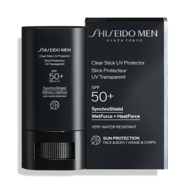 Chống Nắng Dạng Thỏi Shiseido Men Clear Stick SPF 50+/PA++++ 20g - Image 3